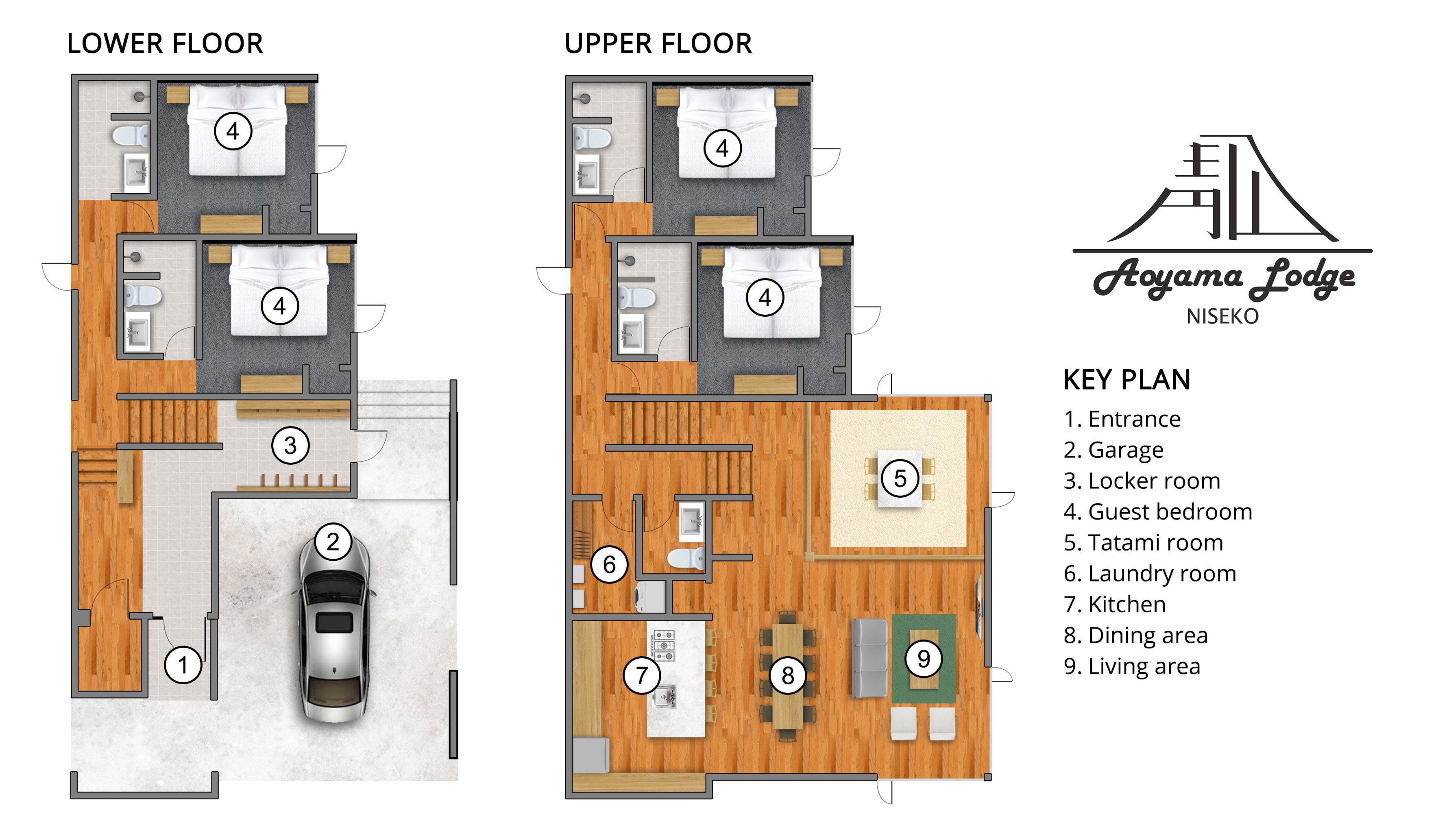 Aoyama Lodge Floorplan